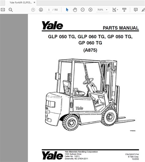 For further assistance you may email us at [email protected] Hyster forklift parts <b>manual</b> 00xl diagram pdf g006 wiring h6 gr spare. . Yale glp060 manual